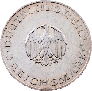 Germany, 3 Reichsmark 1929, G