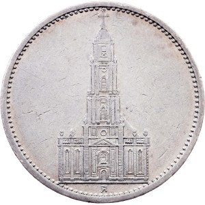 Germany, 5 Reichsmark 1934, A