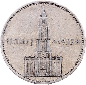 Germany, 5 Reichsmark 1934, A
