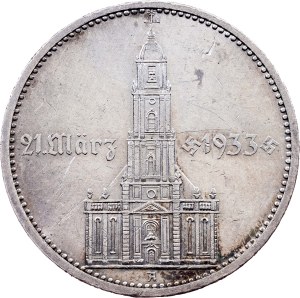 Germany, 5 Reichsmark 1934, A