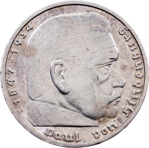 Germany, 5 Reichsmark 1935, Berlin
