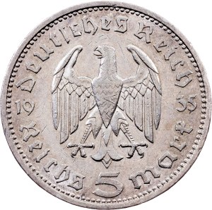 Germany, 5 Reichsmark 1935, Berlin