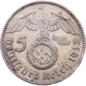 Germany, 5 Reichsmark 1937, A