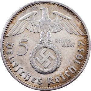 Germany, 5 Reichsmark 1937, A