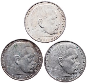 Germany, 2 Reichsmark 1939, A, G