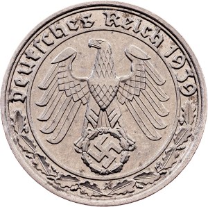 Germany, 50 Reichspfennig 1939, A