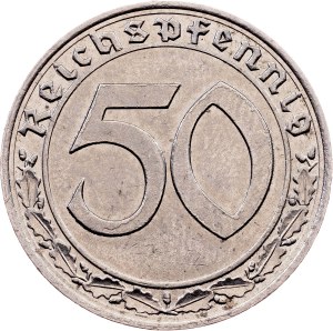 Germany, 50 Reichspfennig 1939, A