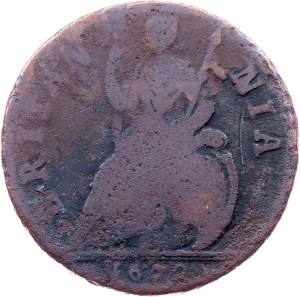 Great Britain, 1 Farthing 1672