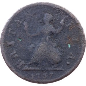 Great Britain, 1 Farthing 1737