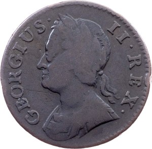 Great Britain, 1 Farthing 1744