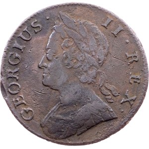Great Britain, 1/2 Penny 1744