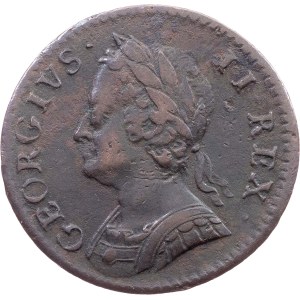 Great Britain, 1 Farthing 1754