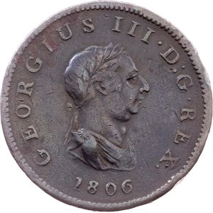 Great Britain, 1/2 Penny 1806