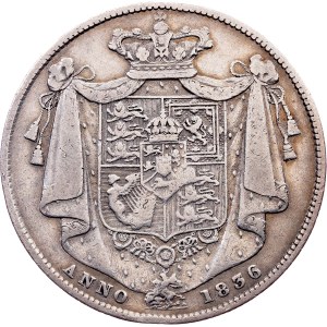 Great Britain, 1/2 Crown 1836