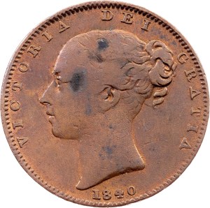 Great Britain, 1 Farthing 1840, London