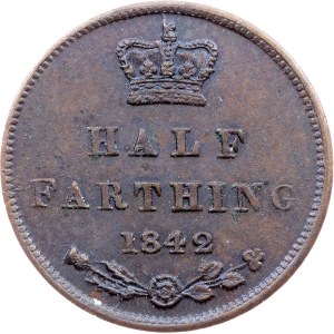 Great Britain, 1/2 Farthing 1842, London