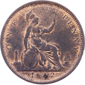 Great Britain, 1 Penny 1862, London