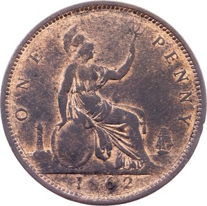 Great Britain, 1 Penny 1862, London