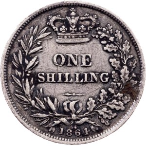 Great Britain, 1 Shilling 1864, London