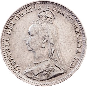 Great Britain, 3 Pence 1892, London