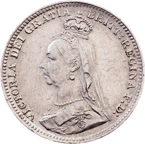 Great Britain, 3 Pence 1892, London