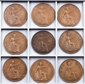 Great Britain, 1 Penny 1913-1929