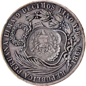 Guatemala, 1 Peso 1894