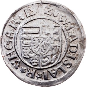 Hungary, Denar 1512, K-G, Kremnitz