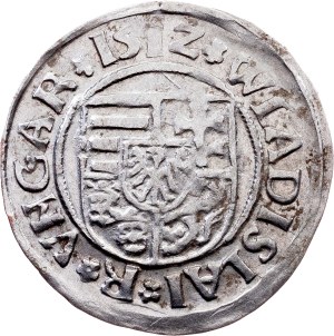 Hungary, Denar 1512, K-G, Kremnitz