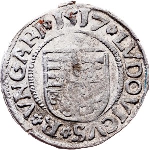 Hungary, Denar 1517, K-G, Kremnitz