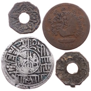 China, Black Tangka ca 1722