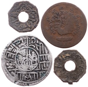 China, Black Tangka ca 1722