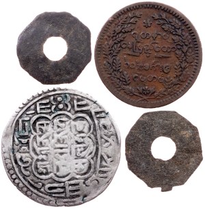 China, Black Tangka ca 1722