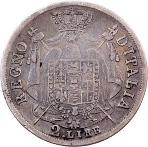 Italy, 2 Lire 1812, M, Milan