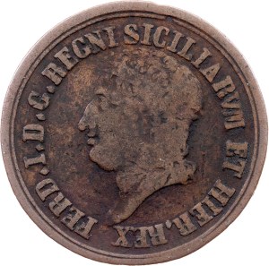 Italy, 8 Tornesi 1817
