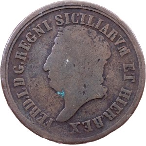 Italy, 8 Tornesi 1818