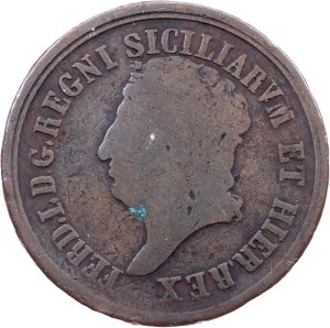 Italy, 8 Tornesi 1818
