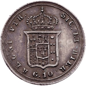 Itálie, 10 Grana 1848 (?)