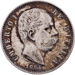 Italy, 1 Lira 1884, Rome