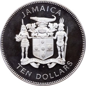 Jamaica, 10 Dollars 1979, Wawa