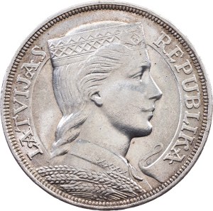 Latvia, 5 Lati 1931, London