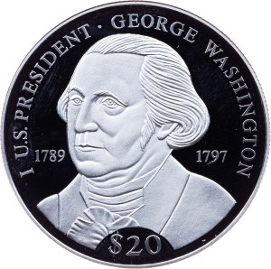 Liberia, 20 Dollars 2000