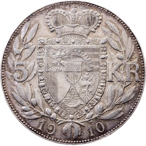 Liechtenstein, 5 Kronen 1910, Vienna