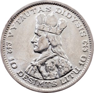 Lithuania, 10 Litu 1936, Kaunas