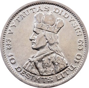 Lithuania, 10 Litu 1936, Kaunas