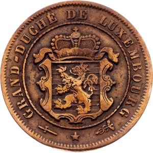 Luxembourg, 2 1/2 Centimes 1901, Brussels