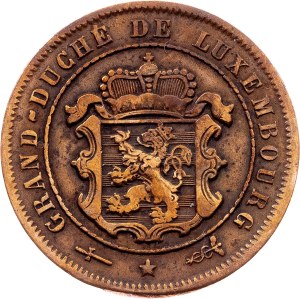 Luxembourg, 2 1/2 Centimes 1901, Brussels