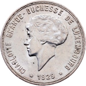 Luxembourg, 10 Francs 1929, Stuttgart