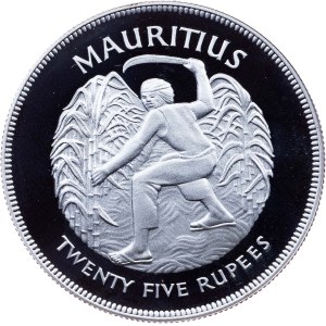 Mauritius, 25 Rupees 1977