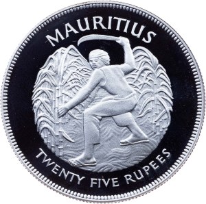 Mauritius, 25 Rupees 1977